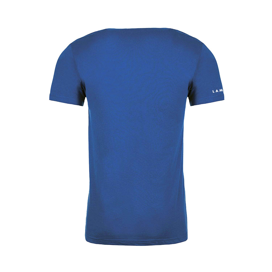 Diamond Logo T-Shirt - Heathered Blue by LAMSON